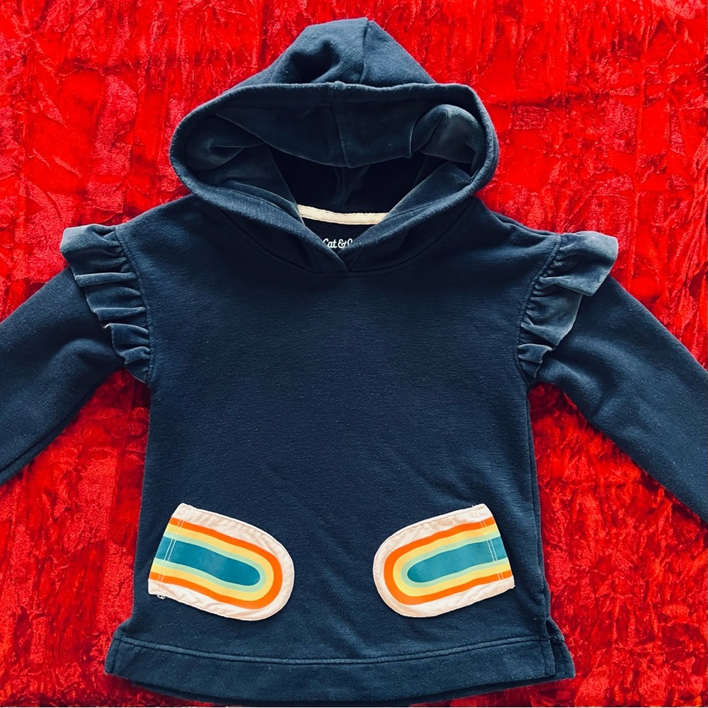 Cat & Jack 5T Pullover Hooded Sweatshirt